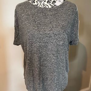 NWT Linen/Cotton pocket T shirt